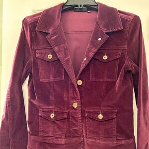 Versona Velvet Corduroy Jacket SZ S